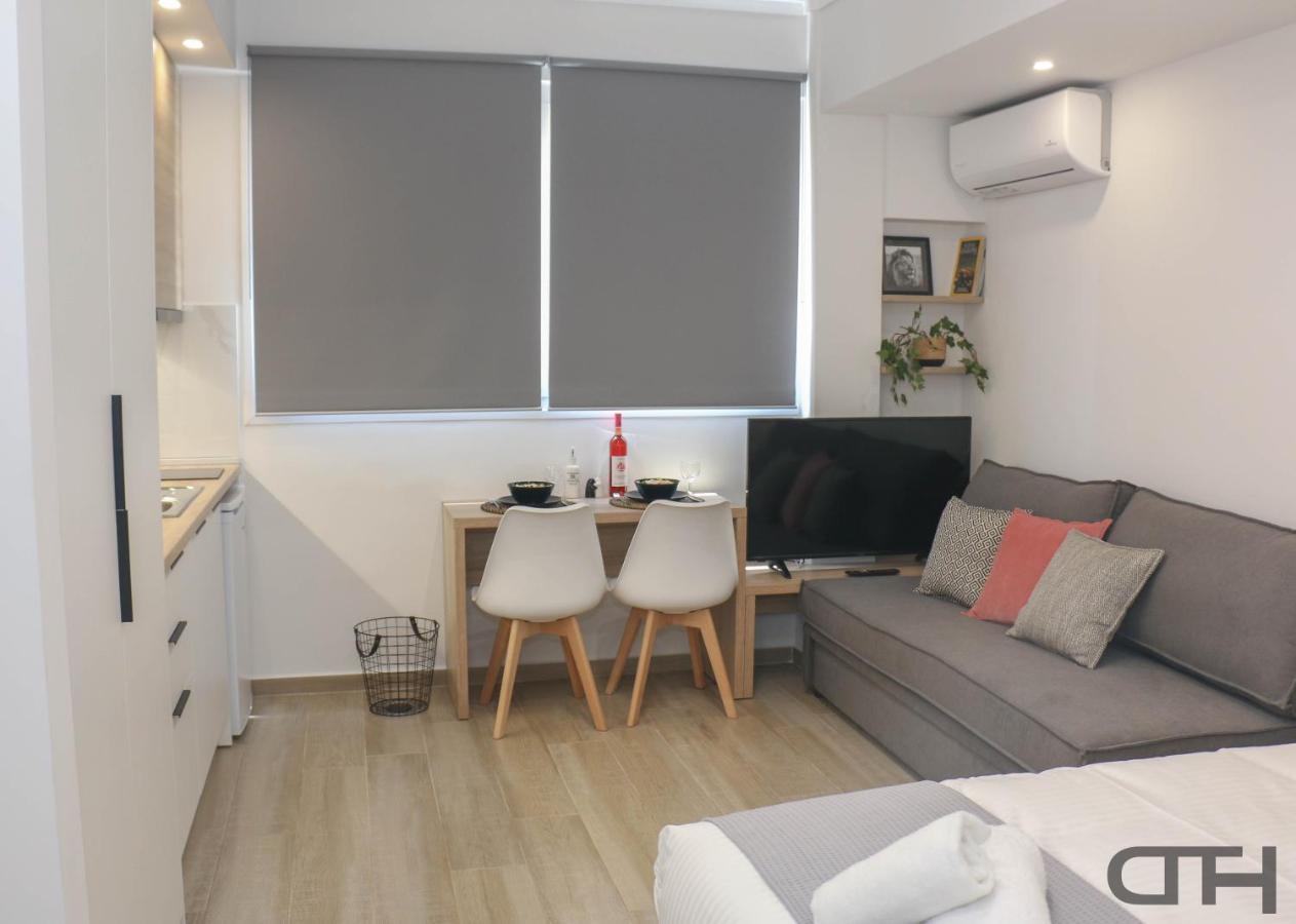 New Deluxe Studio 4 Downtown Thessaloniki- Fully Equiped Luaran gambar